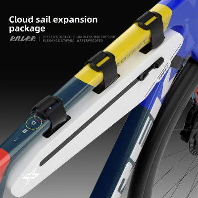 ENLEE Large-Capacity Triangle Frame Bag | Waterproof TPU Bicycle Top Tube Bag for Road & Mountain Bikes Waterproof Bag