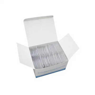 Custom Medical Antibacterial Wet IPA Isopropyl Alcohol CHG Prep Antiseptical Pad Wipes for Disinfection Cleanmo Non-Woven