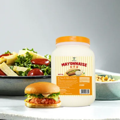 Hot Sales Halal Mayonnaise Plastic Bottle Salad Dressing Mayonnaise Tartar Sauce