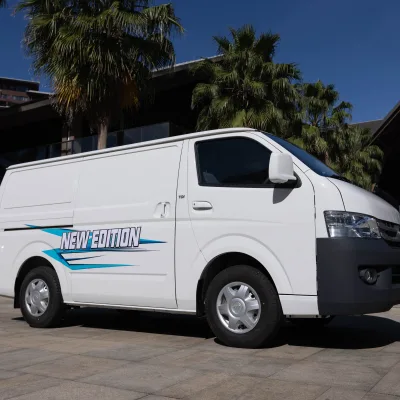 Brand New Foton Van Cargo Truck Box Van Light Commercial Vehicle City Delivery Minivan for Goods Transportation