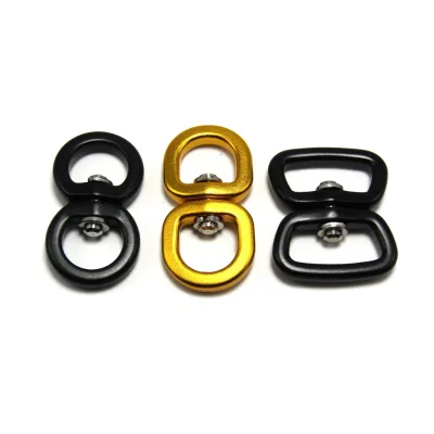 Customization Aluminum Clip Carabiner Snap Hook for Pet Collar