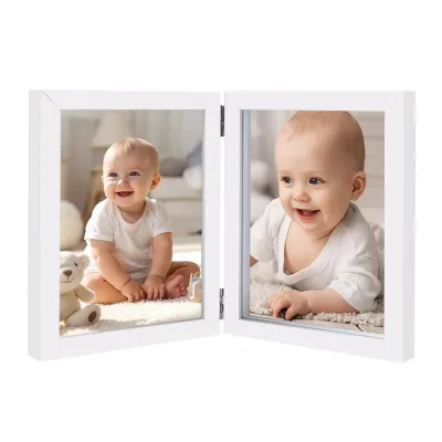 Wholesale Simple 6-Inch Eco-Friendly MDF Photo Frame Custom Size 80% Placement Coverage for Baby Display Commemorative Photos