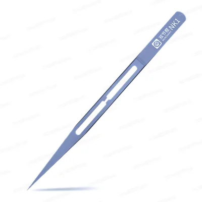 AMAOE NK1 NK2 Titanium Alloy Nunchaku Tweezers for Mobile Phone Repair Hard Non Magnetic 0.1mm Fine Craftsmanship Tools
