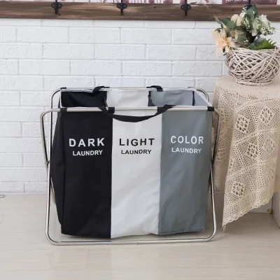 Foldable Oxford Cloth Hamper Household Clothes and Toys Storage Bag for Bathroom Use Laundry Basket for Sale