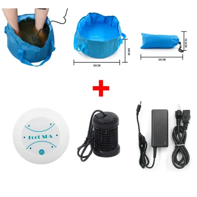 Electric Foldable Basin Home Use Foot Bath Spa Detoxifying Ionic Machine for Body Detoxification Beauty & Personal Care