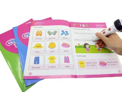 Universal Baby Quran Scanning Reading Pen with for Lithium Battery Educational Toy Plastic