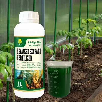 Liquid Fertilizer of Seaweed Trace Elements That Increases the Content of Sugar, Minerals and Vitamins in Crops