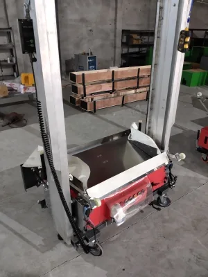 CNC Fully Automatic Wall Rendering Machine, Digital Control Mortar Plastering Equipment for Construction Industry Wall Finishing