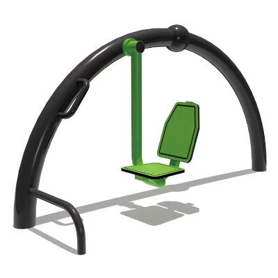 Outdoor Commercial Exercise Equipment Steel Construction Gym Sports Playground for Body Building Seated Leg Press Trainer