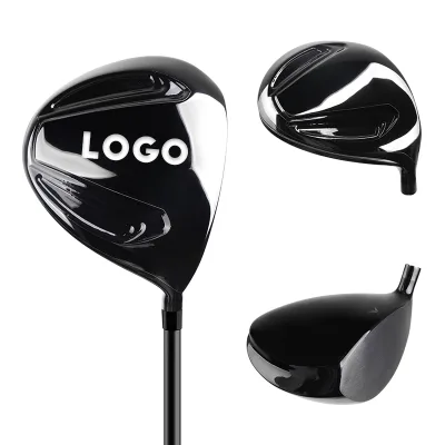 New Design Forged Titanium Alloy Golf Club Head OEM Golf Driver Heads Custom Logo Manufacturer Black Golf Heads