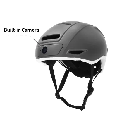 OEM ODM Intelligent Smart Light Bike Bicycle Helmet With Camera Cycling Helmet With Taillight for Youth Adult