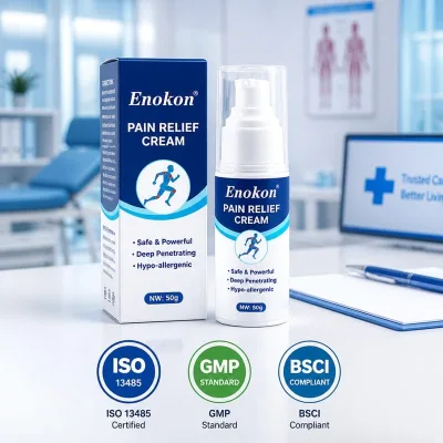Pain Relief Cream Joint Muscle Body Massage Ointment 50g ISO 13485 OEM ODM Private Label