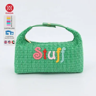 Luxury Fancy Taffle Wallet-Style Cosmetic Bag Stylish Handbag for Cosmetics & Essentials