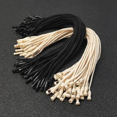 Custom Design Plastic Clothing Garment Hang Tag Seal String Hang Tag Cotton Hangtag String