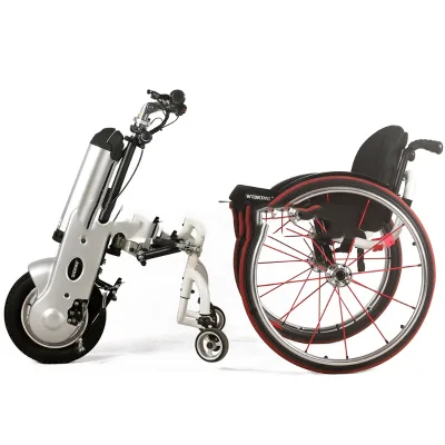Wheelchair Tricycle Kangyuansheng Q1 12 Inch Tires 36V/15AH Lithium Battery Suitable for Most Wheelchair Q1 Models Trailer