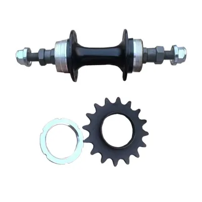 Bike Wheel Hub 28H Aluminum Alloy Single Speed Bike Hubs 16 T Ball Bead  Fixed Gear MTB Bike Bicycle Hubs Cycling Accessories