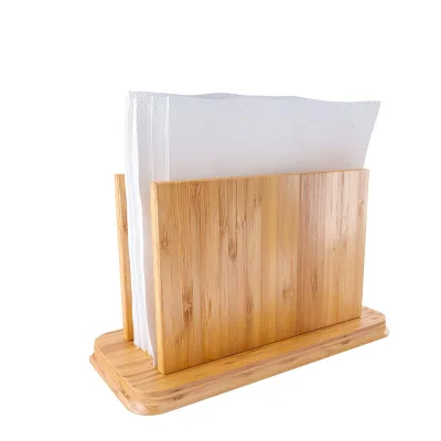 Home Bamboo Napkin Holder