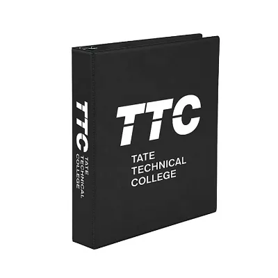 One Color Printing Vinyl Binder