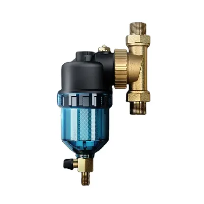 Avonflow 12000 Gauss Blue Transparent Magnetic Boiler Filter Brass Body Heating System