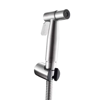 2025 Wall-Mounted Bidet Spray Gun Energy Saving Stainless Steel Water Flow Control Easy Clean Diaper Bathroom Accessory Toilets