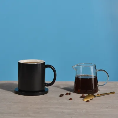 Usb Mug Rug Wireless Charging Ceramics Thermostatic Coffee Cup