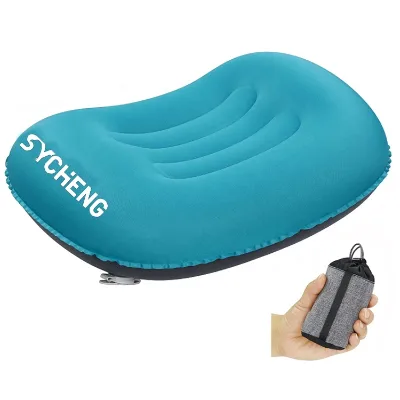 Waterproof Outdoor Camping Inflatable Travel Camping Pillow Compressible Folding Comfortable Multifunctional Inflatable Pillow