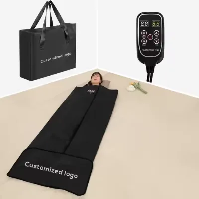 Full Body Lymph Drainage Blanket Far Infrared Sauna Suit Pressotherapy Lose Weight Equipment