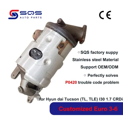 SQS OEM/ODM High-Quality Exhaust Part Diesel Particulate Filter FAP DPF Filter for Hyun-dai Tucson (TL, TLE) I30 1.7 CRDi 15-20