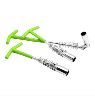 Hot Sale Universal T-Handle Spark Plug Wrench Spanner Socket Essential for Automotive Repair Tool