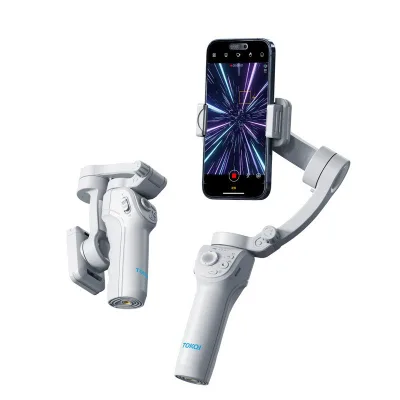 3-Axis Handheld Gimbal Stabilizer for Smartphones Anti-Shake, Face Tracking, Live Streaming & Photography