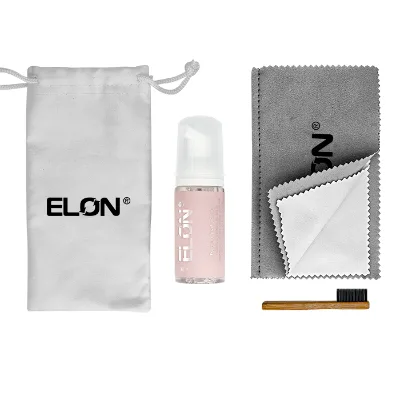 Custom Logo Gold Plated Jewelry Cleaner Jewellery Sunglass Cleaner Jewelry Cleaning Foam Set