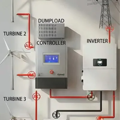 PCTC Series Wind Tracker Controller Wind Energy Controller with Hydro Turbine Integration and Auto Gate Control