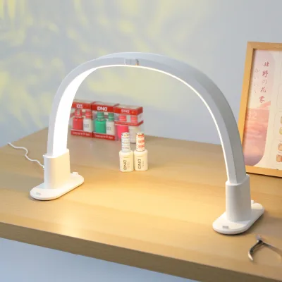 2026 New Modern Led Table Lamp Portable 15w Mini Led Nail Table Lamp for Nail Salon Multipurpose Eyelash Tattoos Study Desk Lamp