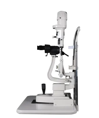 KANGHUA Biomicroscope Applanation Tonometer Slit Lamp Huvitz Electric Metal Ce Free Spare Parts 1 YEAR Class I 1years