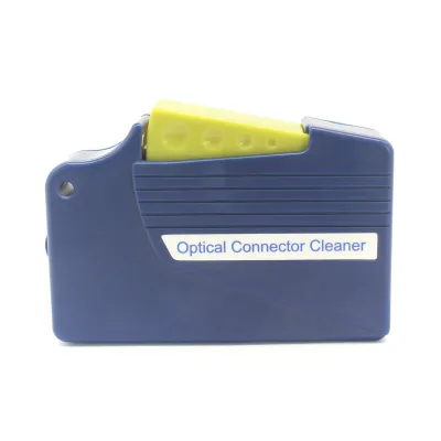 Dry Cleaning LC SC FC ST Connectors Fiber Optic Cleaning Cassette