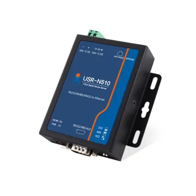 USR- N510 Industrial Modbus Gateway Serial RS232/RS485/RS422 to Ethernet Converter Command Ethernet & Communication Modules