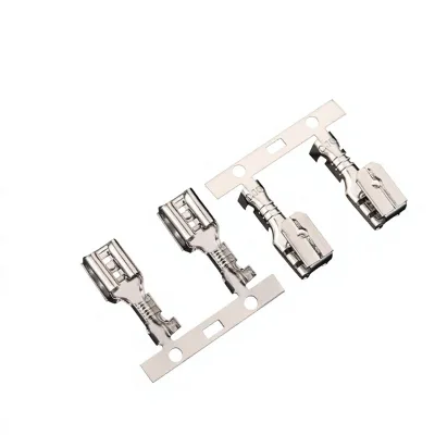 4.8mm Reverse Insertion Spring Terminal DJ6212-4.8B Tin Plated Brass Male Female Connector for Wire Harness OEM