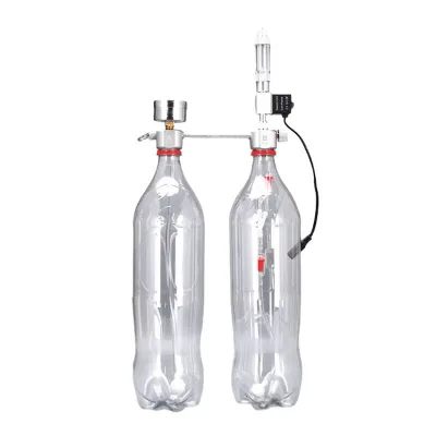 ZRDR Start and Stop at Will DIY Aquarium Generator Kit with Pressure CO2 Diffuser Stainless Steel Easy to Clean