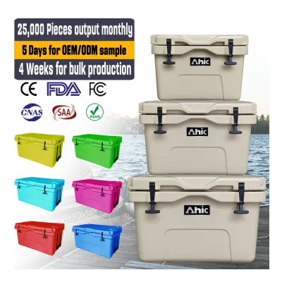 Large 85 Quart Cooler Box Portable Insulated Ice Chest for Outdoor Sea Fishing Cool box
