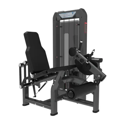 TZ-N8002 TZ FITNESS Selectorized Leg Extension Isolates Quads Padded Roller Pads Smooth Plate-Stack Commercial Grade