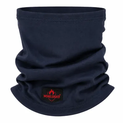 OEM Flame Resistant Protective Accessories FR Neck Gaiter NFPA 2112 100% Cotton Breathable Safety Face Mask for Welding