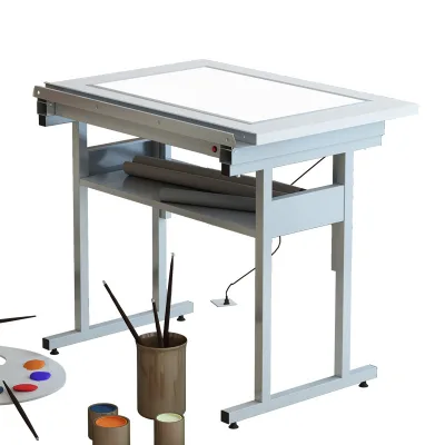 Adjustable Height Drawing Desk