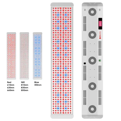 BM Beauty Salon Level High Irradiance Red Infrared Light Therapy Panel with Therapeutic Heating 7 Wavelength for Beauty Spa Use