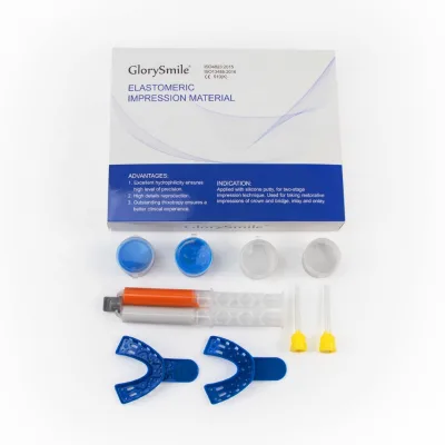 GlorySmile OEM Service Custom Logo Dental Silicone Putty Impression Material Kits