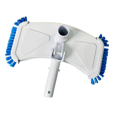 Swimming Pool Equipment 14 Inch Flexible Pool Vacuum Head with Side Brushes