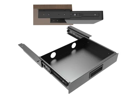 Easy to Install, Large Capacity, Sturdy and Durable, Can Store Household Tools, Saves Space Pull-out Thickened Steel Drawer