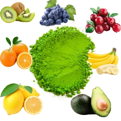 Wholesale Organic Natural Food Powder Strawberry Flavored Green Matcha Powder