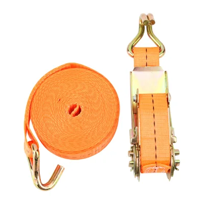 Light Duty 25mm Polyester Cargo Lashing Belts with Steel Ratchet Buckle High Tenacity 800kg Capacity Loadstar Brand