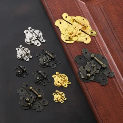 New Chinese Style Modern Simple Durable & Eco-Friendly Alloy Fastener-Suitcase Duckbill Clasp for Luggage Wine Boxes & Cases