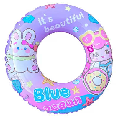 Inflatable  Swim Ring Inflatable Adult and Kids for Water Fun Toy Beach Pool Party for Girls for Boys